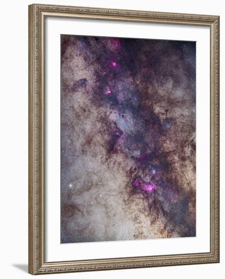 The Milky Way around the Small Sagittarius Star Cloud-Stocktrek Images-Framed Photographic Print