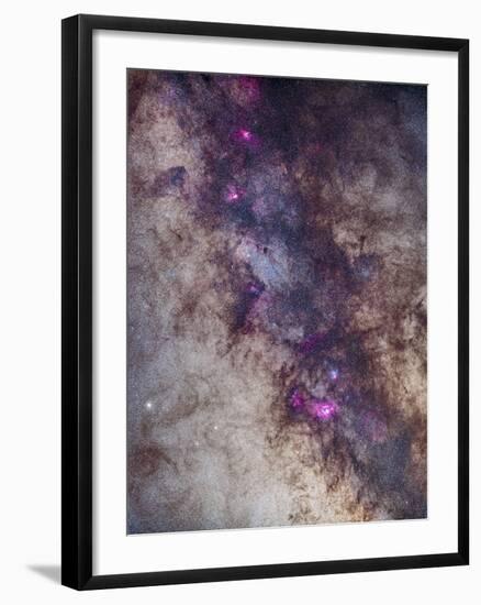 The Milky Way around the Small Sagittarius Star Cloud-Stocktrek Images-Framed Photographic Print
