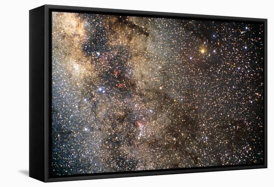 The Milky Way In the Constellation of Scorpius-John Sanford-Framed Premier Image Canvas