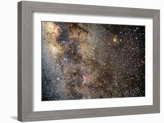 The Milky Way In the Constellation of Scorpius-John Sanford-Framed Photographic Print