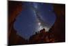 The Milky Way over Bryce Canyon.-Jon Hicks-Mounted Photographic Print
