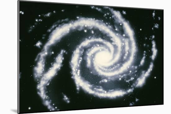 The Milky Way-David Parker-Mounted Photographic Print