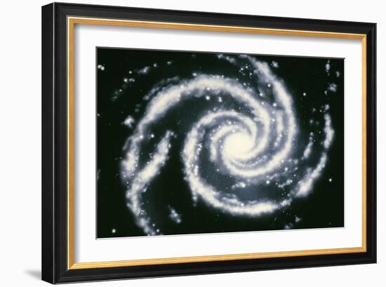 The Milky Way-David Parker-Framed Photographic Print