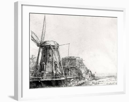 The Mill, 1641-Rembrandt van Rijn-Framed Giclee Print