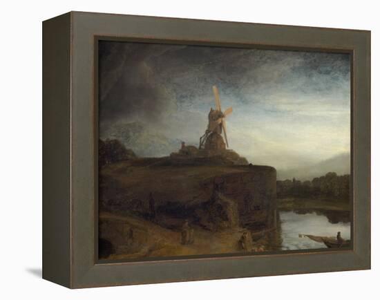 The Mill, 1645- 48-Rembrandt van Rijn-Framed Premier Image Canvas