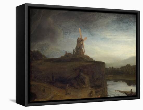 The Mill, 1645- 48-Rembrandt van Rijn-Framed Premier Image Canvas