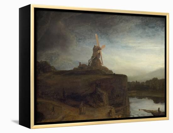 The Mill, 1645- 48-Rembrandt van Rijn-Framed Premier Image Canvas