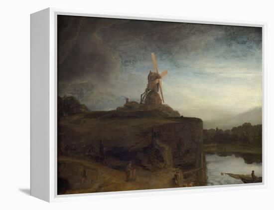 The Mill, 1645- 48-Rembrandt van Rijn-Framed Premier Image Canvas