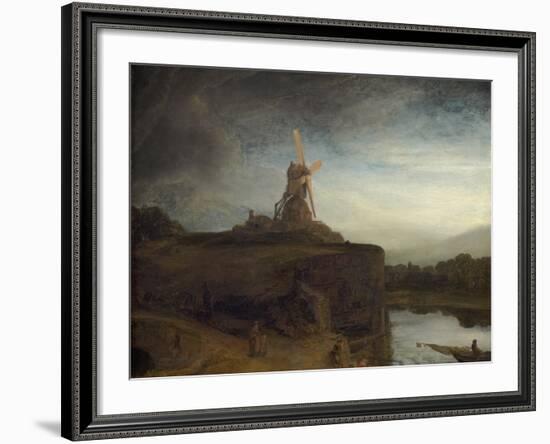 The Mill, 1645- 48-Rembrandt van Rijn-Framed Giclee Print