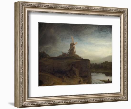 The Mill, 1645- 48-Rembrandt van Rijn-Framed Giclee Print