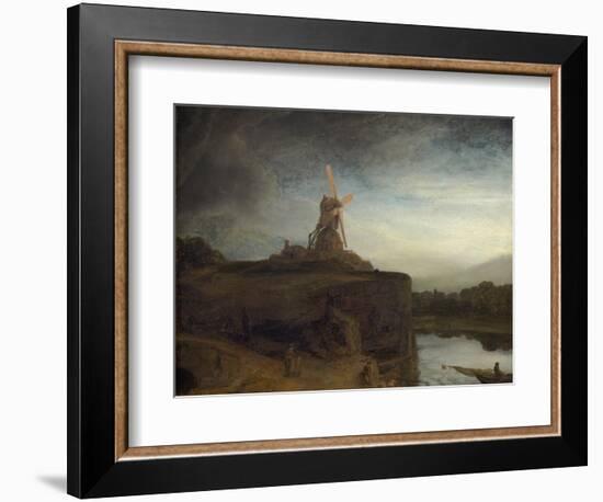 The Mill, 1645- 48-Rembrandt van Rijn-Framed Giclee Print
