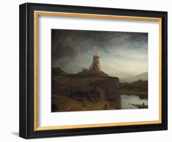 The Mill, 1645- 48-Rembrandt van Rijn-Framed Giclee Print