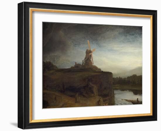 The Mill, 1645- 48-Rembrandt van Rijn-Framed Giclee Print