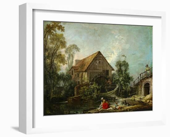 The Mill, 1751-Francois Boucher-Framed Giclee Print