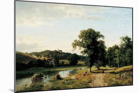 The Mill, 1852-Thomas Worthington Whittredge-Mounted Giclee Print