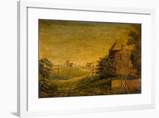 The Mill at Ryhope Grange-R.M. Hall-Framed Giclee Print