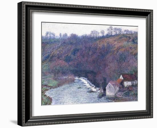 The Mill at Vervy, 1889-Claude Monet-Framed Giclee Print