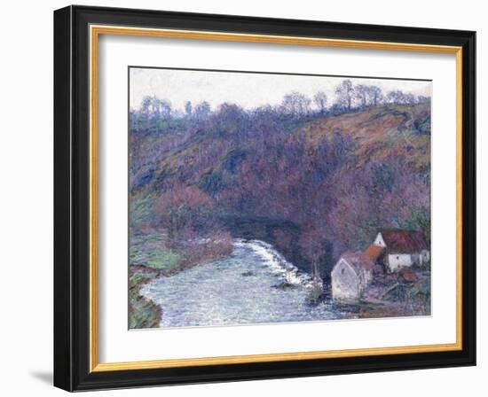The Mill at Vervy, 1889-Claude Monet-Framed Giclee Print