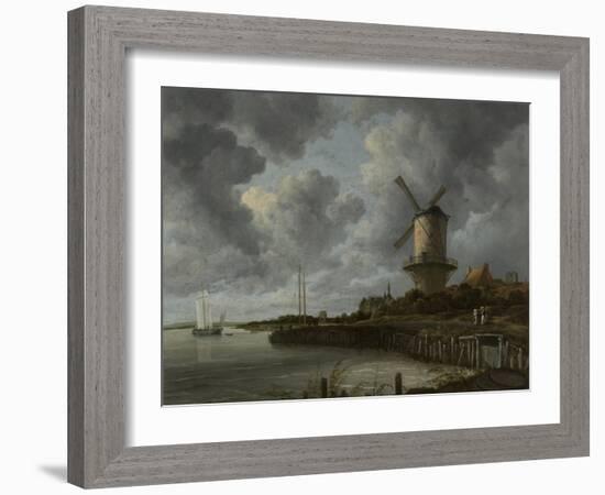 The Mill at Wijk Bij Duurstede, C. 1670-Jacob Isaacksz Van Ruisdael-Framed Giclee Print