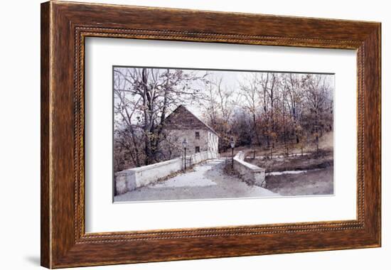 The Mill Bridge-Ray Hendershot-Framed Giclee Print