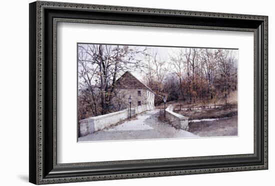 The Mill Bridge-Ray Hendershot-Framed Giclee Print