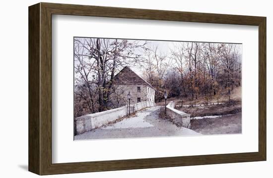 The Mill Bridge-Ray Hendershot-Framed Giclee Print