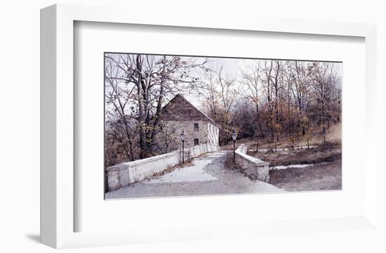The Mill Bridge-Ray Hendershot-Framed Giclee Print
