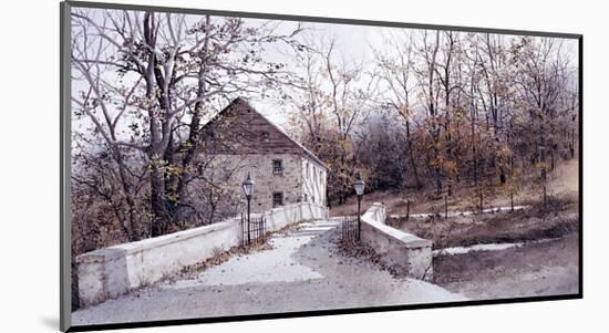 The Mill Bridge-Ray Hendershot-Mounted Giclee Print