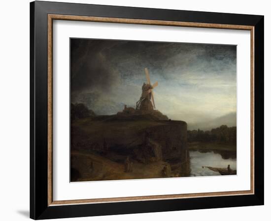 The Mill, C. 1645-48-Rembrandt van Rijn-Framed Art Print