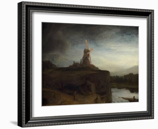 The Mill, C. 1645-48-Rembrandt van Rijn-Framed Art Print