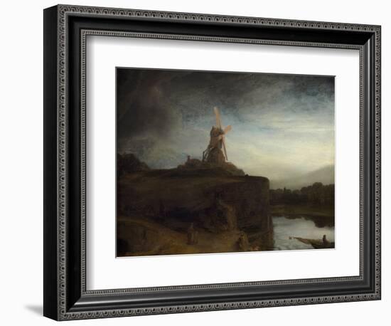 The Mill, C. 1645-48-Rembrandt van Rijn-Framed Premium Giclee Print