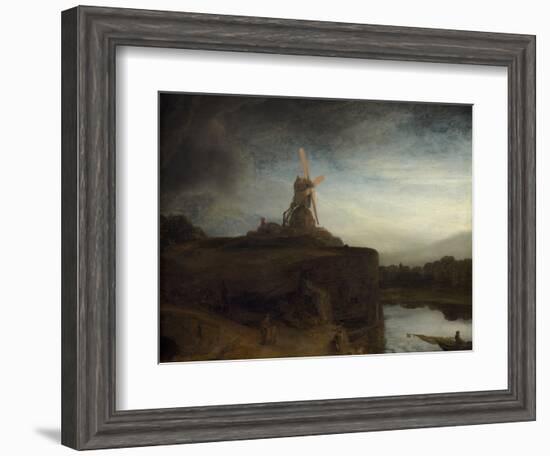 The Mill, C. 1645-48-Rembrandt van Rijn-Framed Art Print