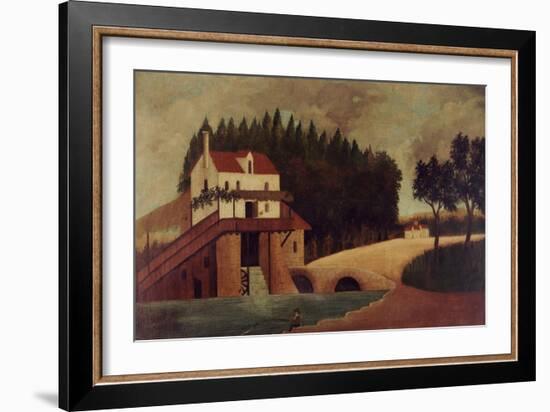 The Mill, circa 1896-Henri Rousseau-Framed Giclee Print