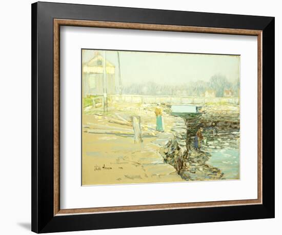 The Mill Dam, Cos Cob, 1903-Childe Hassam-Framed Giclee Print