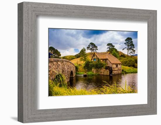 The Mill, Hobbiton, North Island, New Zealand, Pacific-Laura Grier-Framed Photographic Print