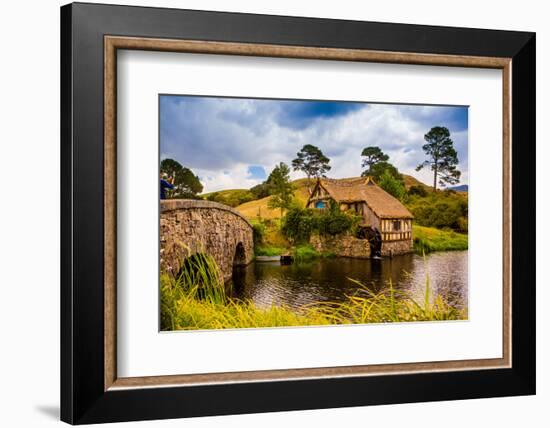 The Mill, Hobbiton, North Island, New Zealand, Pacific-Laura Grier-Framed Photographic Print