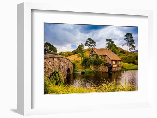 The Mill, Hobbiton, North Island, New Zealand, Pacific-Laura Grier-Framed Photographic Print