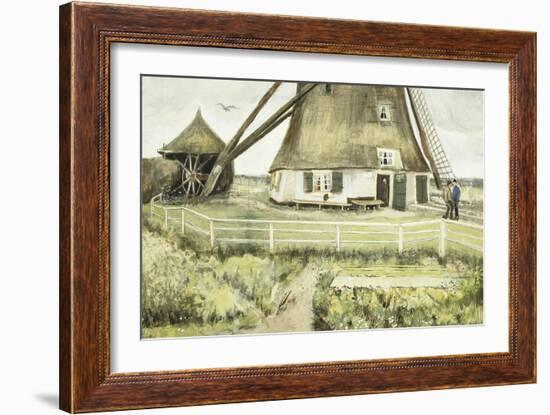 The Mill; Le Moulin, 1881-Vincent van Gogh-Framed Giclee Print