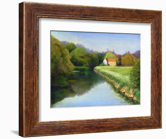 The Mill on the Stour-Anthony Rule-Framed Giclee Print