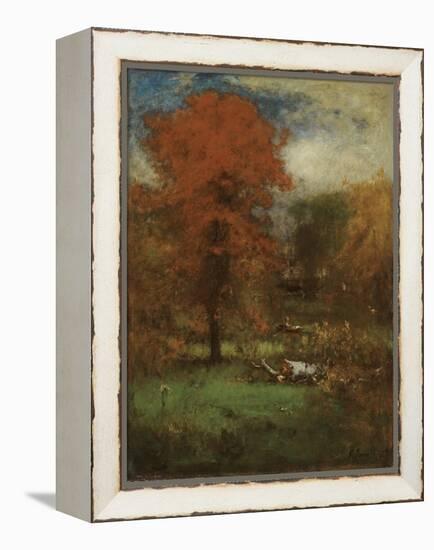 The Mill Pond, 1889-George Inness Snr.-Framed Premier Image Canvas