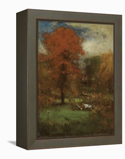 The Mill Pond, 1889-George Inness Snr.-Framed Premier Image Canvas