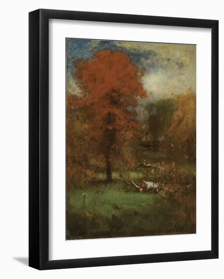 The Mill Pond, 1889-George Inness Snr.-Framed Giclee Print