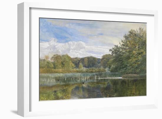 The Mill Pond, Evelyn Woods, 1860-George Vicat Cole-Framed Giclee Print