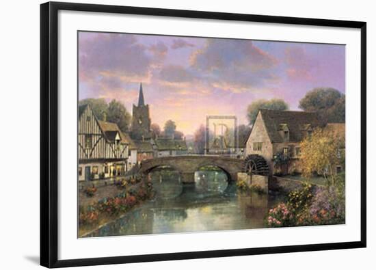 The Mill Pond-Alexander Sheridan-Framed Art Print