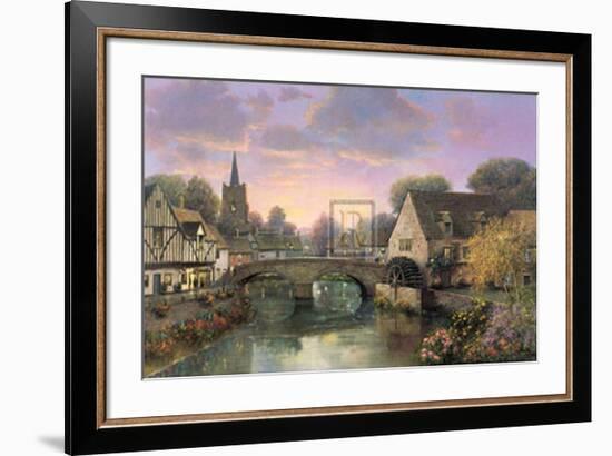 The Mill Pond-Alexander Sheridan-Framed Art Print