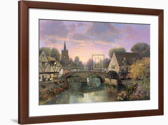 The Mill Pond-Alexander Sheridan-Framed Art Print