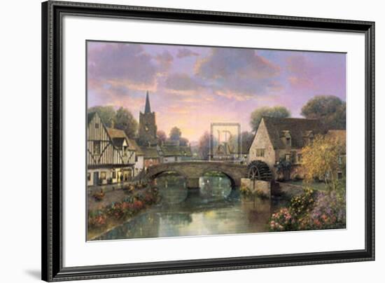 The Mill Pond-Alexander Sheridan-Framed Art Print