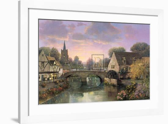 The Mill Pond-Alexander Sheridan-Framed Art Print