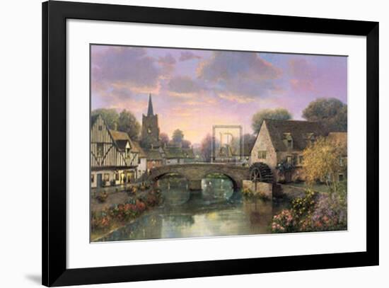 The Mill Pond-Alexander Sheridan-Framed Art Print