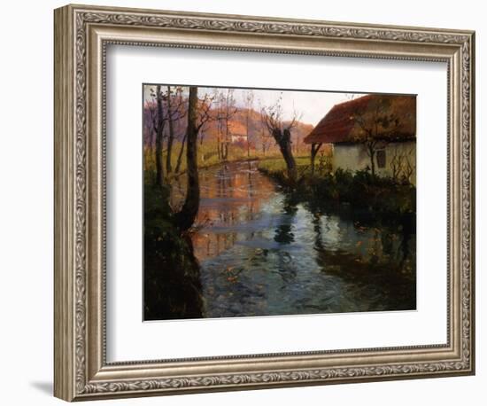 The Mill Stream-Fritz Thaulow-Framed Giclee Print